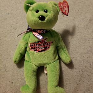 #18 Nascar TY beanie baby